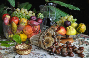Картинка еда натюрморт изобилие