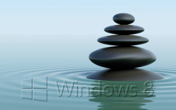 Картинка компьютеры windows+8 фон логотип