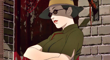 Картинка календари аниме женщина взгляд очки лицо