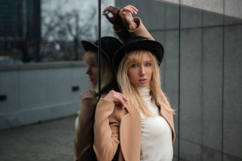 Картинка девушка девушки -unsort+ блондинки +светловолосые nastya ivanova модель