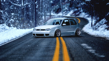 Картинка автомобили volkswagen golf r32