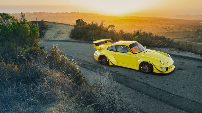 Обои картинки фото автомобили, porsche, rwb