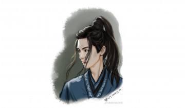 Картинка рисованное кино +мультфильмы танец феникса ван хаосюань wang hao xuan