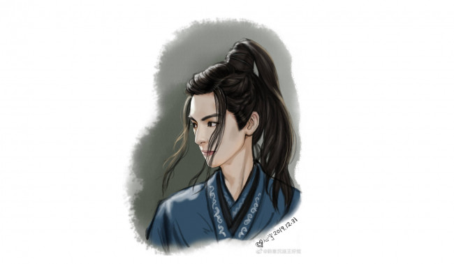 Обои картинки фото рисованное, кино,  мультфильмы, танец, феникса, ван, хаосюань, wang, hao, xuan