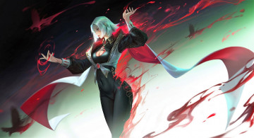 Картинка фэнтези маги +волшебники девушка магия