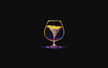 Картинка разное компьютерный+дизайн бокал жидкость водоворот