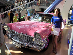 Картинка Чайка автомобили авто девушками