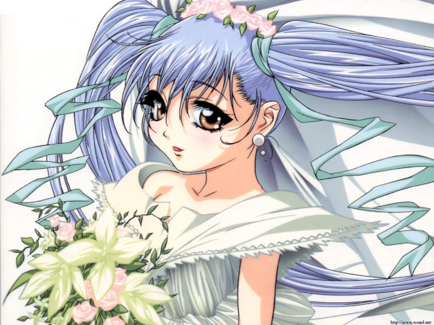 Обои картинки фото аниме, martian, successor, nadesico