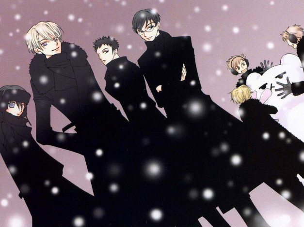 Обои картинки фото аниме, ouran, high, school, host, club