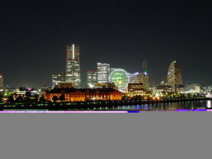 Картинка города йокогама Япония