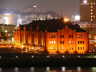 Картинка города огни ночного