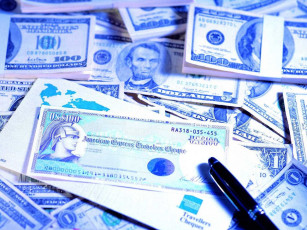 Картинка разное золото купюры монеты