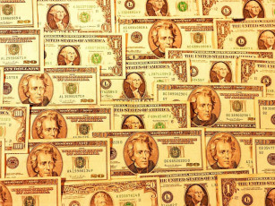 Картинка разное золото купюры монеты