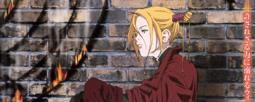 обоя аниме, witch, hunter, robin