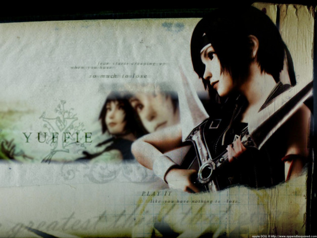 Обои картинки фото аниме, final, fantasy