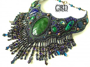 Картинка гузель бакеева изумрудная галактика разное украшения аксессуары веера