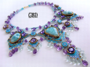 Картинка гузель бакеева морская царевна разное украшения аксессуары веера