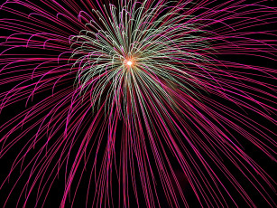 Картинка разное салюты фейерверки