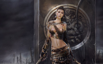 Картинка фэнтези девушки