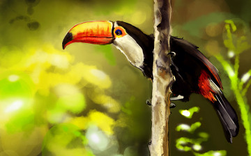 Картинка рисованные животные