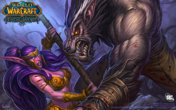 Картинка видео игры world of warcraft curse the worgen