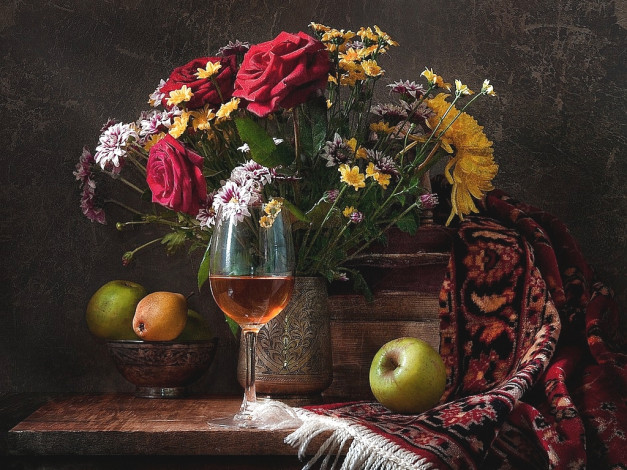 Обои картинки фото еда, натюрморт, ковер