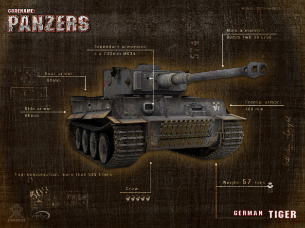 Обои картинки фото видео, игры, codename, panzers