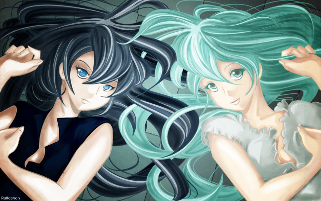 Обои картинки фото аниме, vocaloid