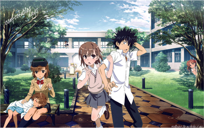 Обои картинки фото to, aru, majutsu, no, index, аниме, toaru