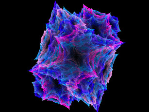 Картинка 3д графика fractal фракталы фон узор цвета