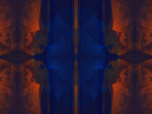 Картинка 3д графика fractal фракталы узор фон