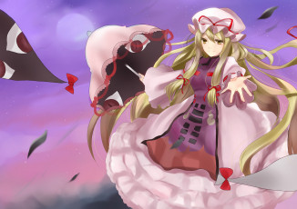 Картинка yakumo yukari аниме touhou