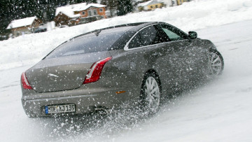 Картинка jaguar xj автомобили land rover ltd великобритания