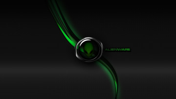 Картинка компьютеры alienware фон логотип