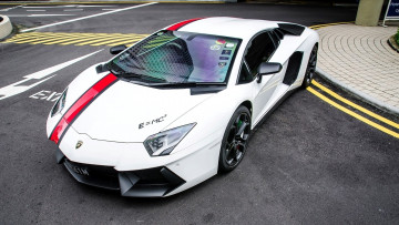 Картинка lamborghini aventador автомобили италия спортивные automobili s p a