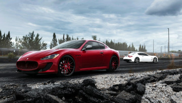 Картинка maserati granturismo автомобили италия эксклюзивные элитные s p a