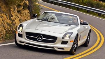 Картинка mercedes sls автомобили benz daimler ag германия