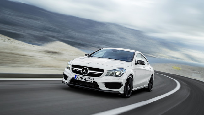 Обои картинки фото автомобили, mercedes, benz, amg, cla45, mercedes-benz
