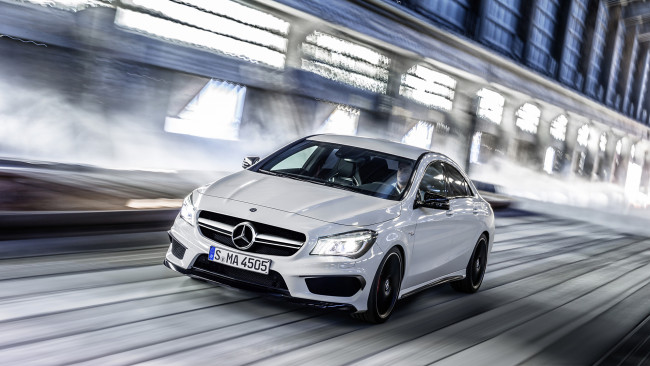 Обои картинки фото автомобили, mercedes, benz, mercedes-benz, amg, cla45