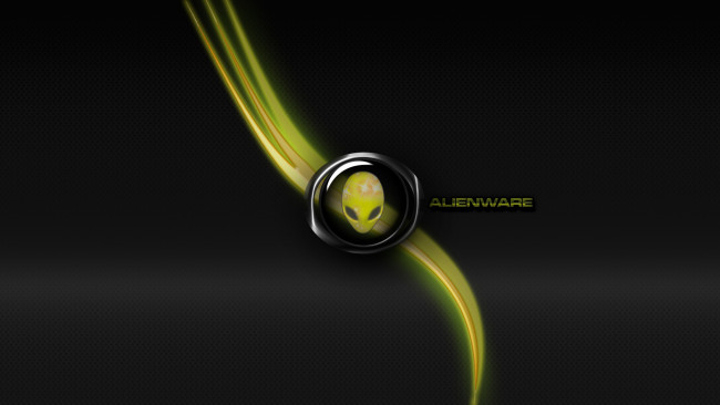 Обои картинки фото компьютеры, alienware, логотип, фон