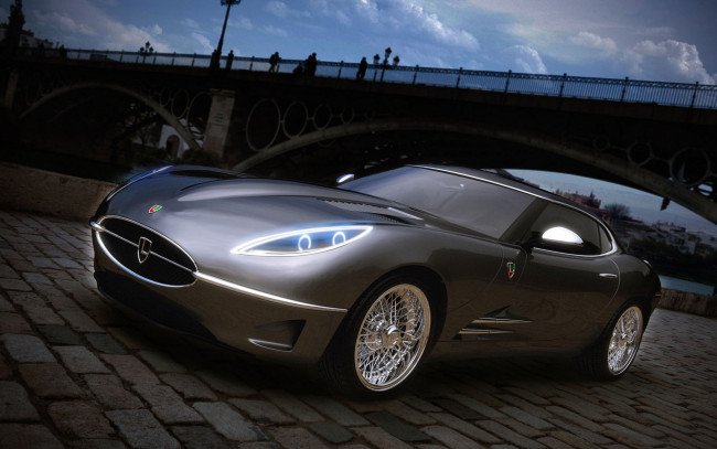 Обои картинки фото автомобили, jaguar, k, 250, lyonheart