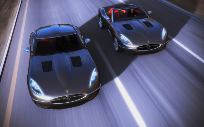 Обои картинки фото автомобили, jaguar, lyonheart, k, 250