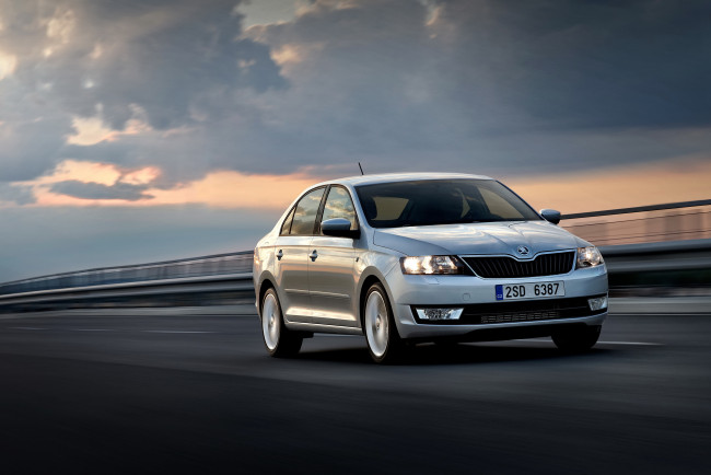 Обои картинки фото 2012, skoda, rapid, автомобили