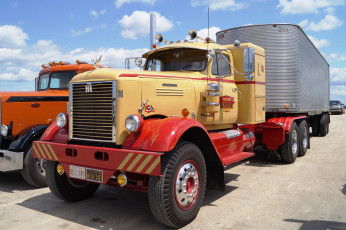 Картинка 1955+international+truck+model+rdf+405 автомобили international navistar автобусы грузовые бронеавтомобили сша