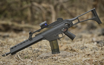 Картинка оружие автоматы автомат сухие иголки assault rifle штурмовая винтовка hk g36k