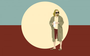 Картинка рисованные минимализм мужчина шар