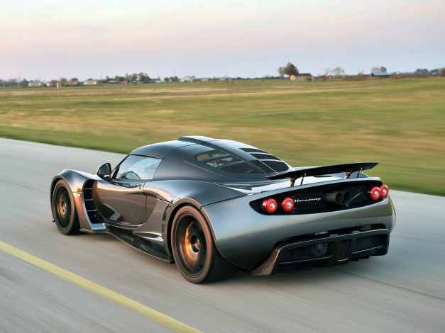 Обои картинки фото автомобили, lotus, 2013, car, record, speed, world, gt, venom, hennessey