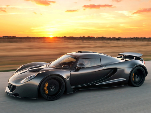 Обои картинки фото автомобили, lotus, speed, record, world, gt, venom, 2013, car, hennessey