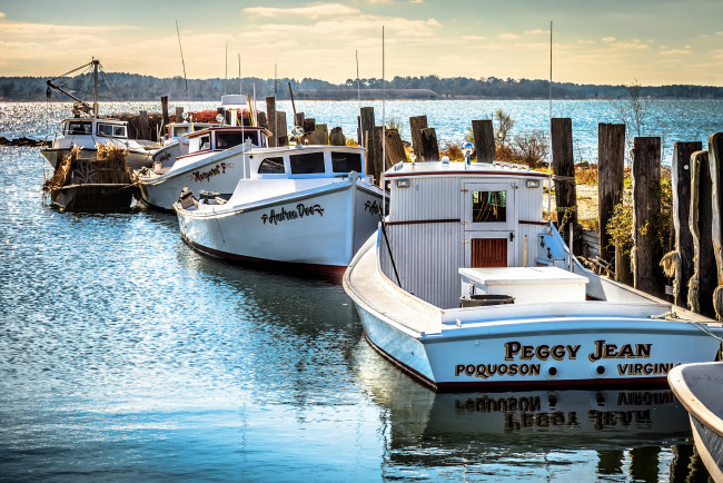 Обои картинки фото корабли, катера, причал