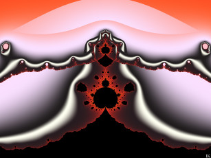 Картинка 3д+графика фракталы+ fractal цвета фон узор